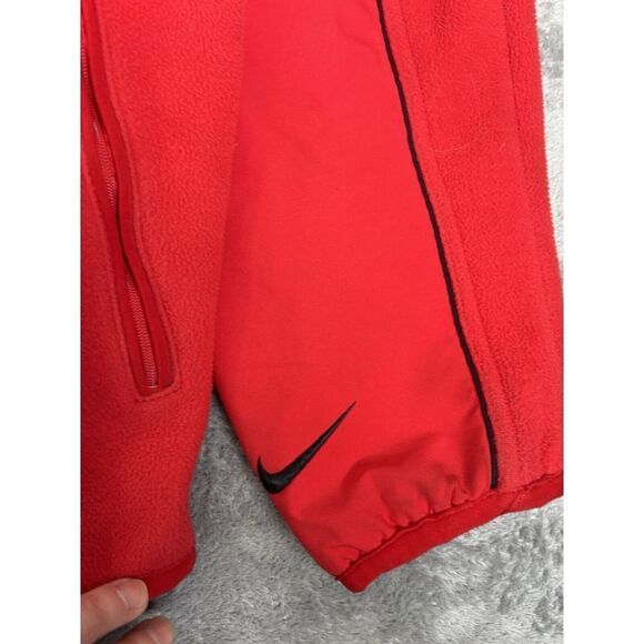 Vintage Y2K Nike Ohio State Buckeyes Full Zip Jacket Men's Size Large Red - Picture 4 of 11